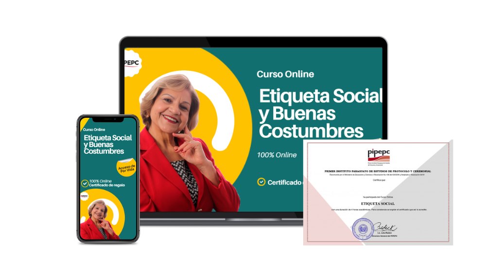 Curso Online de Etiqueta Social y Buenas Costumbres